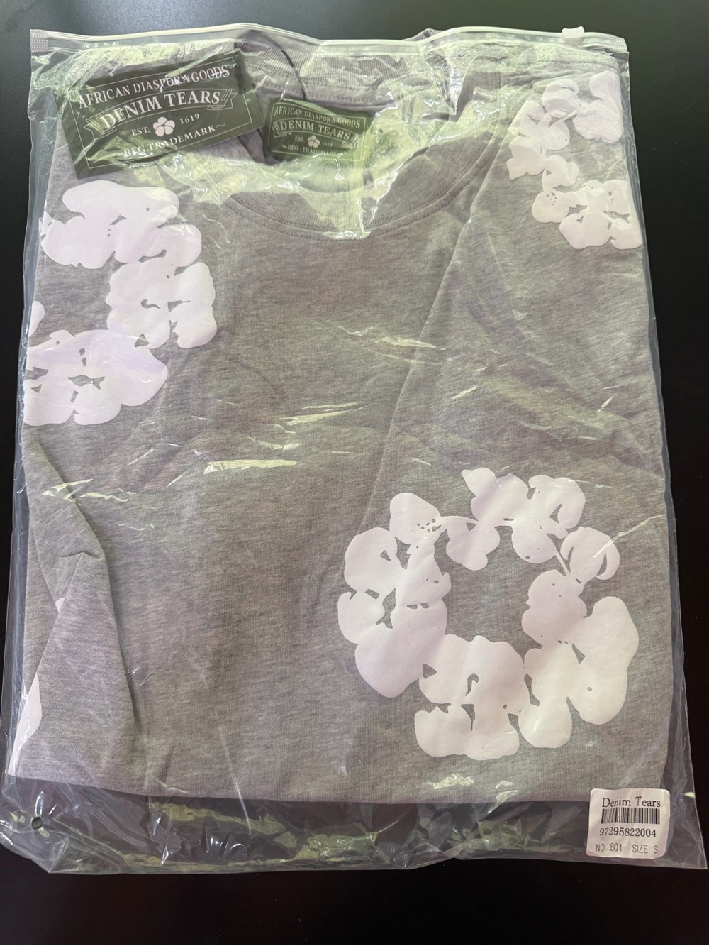 Denim Tears Tee Grey